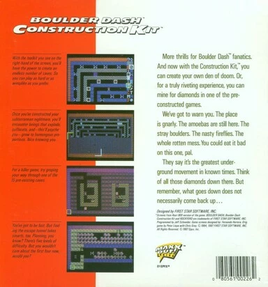 Image n° 4 - screenshots  : Boulder Dash Construction Kit